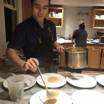 Feastly - Plating the main - Personal Chefs Near Me