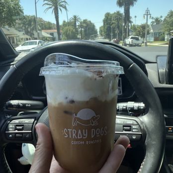 Stray Dogs Coffee Roasters - Tiramisu latte - Coffee Roasteries Near Me - Riverside, California