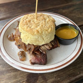 Pine State Biscuits - Brisket Biscuit - Breakfast & Brunch Near Me - Portland, Oregon Pine State Biscuits - Brisket Biscuit - Breakfast & Brunch Near Me - Portland, Oregon