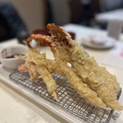MINE Sushi - $24 Shrimp & Lobster Tempura Appetizer Highly recommend this one!!