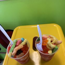 The Cup EP - 2 small watermelon shaved ice with gummy toppings