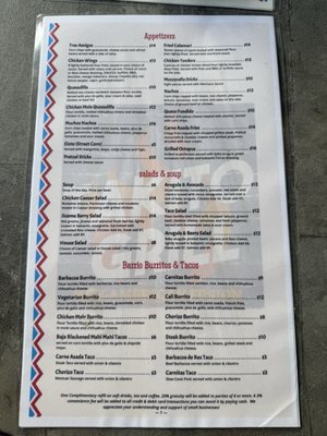 Menu photo 1 Takito Grill Mex Des Plaines, IL Menu photo 1 Takito Grill Mex Des Plaines, IL