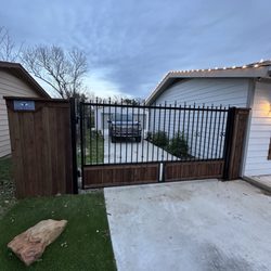 Ft. Worth Fence and Patio - Custom drive gate
