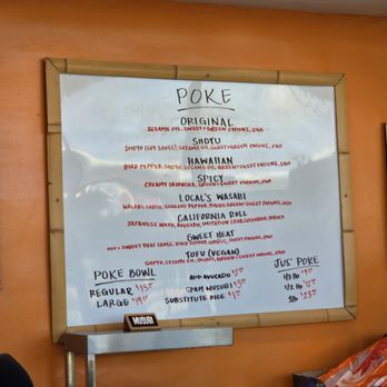 Jus' Poke - Menu - Hawaiian Near Me - Redondo Beach, California Jus' Poke - Menu - Hawaiian Near Me - Redondo Beach, California