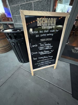Menu photo 1 Bighorn Tavern Reno, NV Menu photo 1 Bighorn Tavern Reno, NV