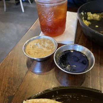 Boomtown Biscuits & Whiskey - Espresso maple syrup and sawmill gravy - Soul Food Near Me - Union, Kentucky
