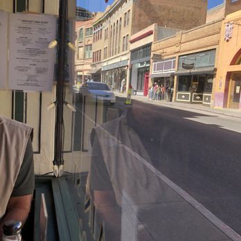 Le Cornucopia Cafe - The view from our table - Sandwiches Near Me - Bisbee, Arizona
