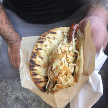 Ronto Roasters - Pita with sauce on the side. Fresh and filling. - Food Stands Near Me - Anaheim, California