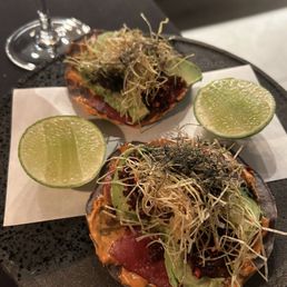 Tuna Tostada