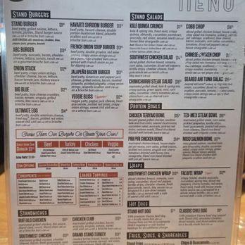 The Stand - American Classics Redefined - Menu - New American Near Me - Santee, California The Stand - American Classics Redefined - Menu - New American Near Me - Santee, California