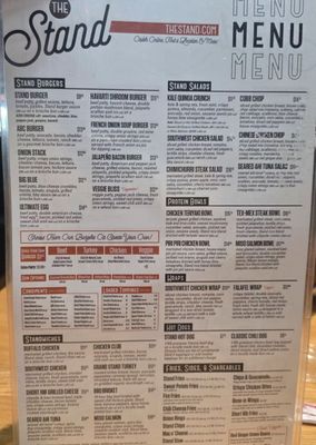 Menu photo 1 The Stand - American Classics Redefined Santee, CA Menu photo 1 The Stand - American Classics Redefined Santee, CA
