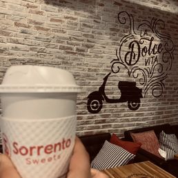 New place! Delicious cappuccino, rainbow and pignoli cookies!!! New place! Delicious cappuccino, rainbow and pignoli cookies!!!