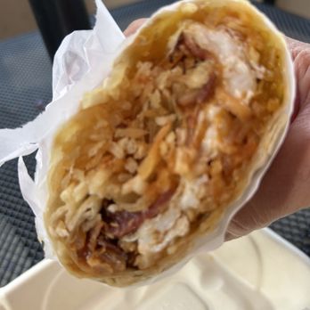 Carnivore Sandwich - My breakfast burrito - cross section waiting to be eaten.. rolling enables layering and right blend of ingredients. - Sandwiches Near Me - San Diego, California Carnivore Sandwich - My breakfast burrito - cross section waiting to be eaten.. rolling enables layering and right blend of ingredients. - Sandwiches Near Me - San Diego, California