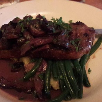 Silverwater Cafe - New York Mushroom Peppercorn steak - Seafood Near Me - Port Townsend, Washington Silverwater Cafe - New York Mushroom Peppercorn steak - Seafood Near Me - Port Townsend, Washington