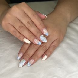 I asked for beachy nails I asked for beachy nails