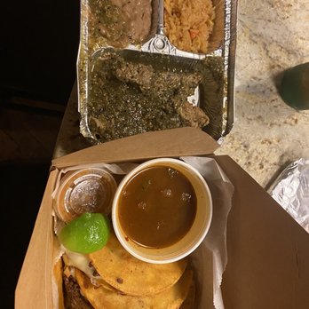 Abuelita's - Quesabirria tacos with Kids Guiso Plate - Mexican Near Me - Richmond, Virginia