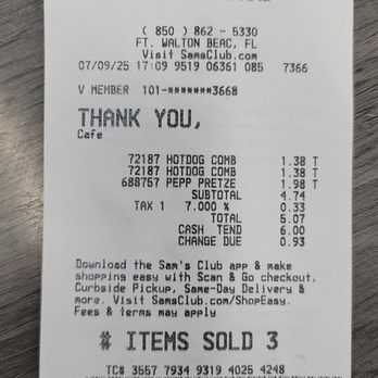 Sam's Club - Still can get lunch/dinner at a good price. - Tires Near Me - Fort Walton Beach, Florida Sam's Club - Still can get lunch/dinner at a good price. - Tires Near Me - Fort Walton Beach, Florida