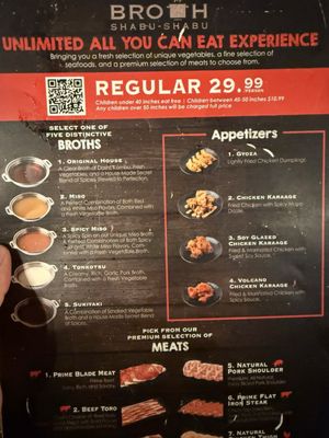 Menu photo 1 Broth Shabu-Shabu Cerritos, CA Menu photo 1 Broth Shabu-Shabu Cerritos, CA