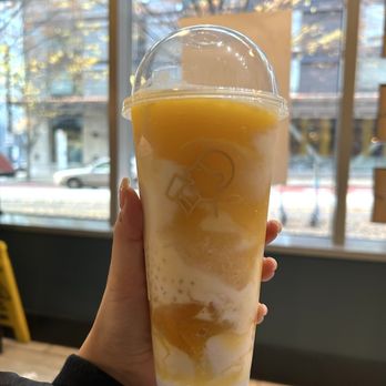 Heytea - coconut mango boom - Juice Bars & Smoothies Near Me - Seattle, Washington