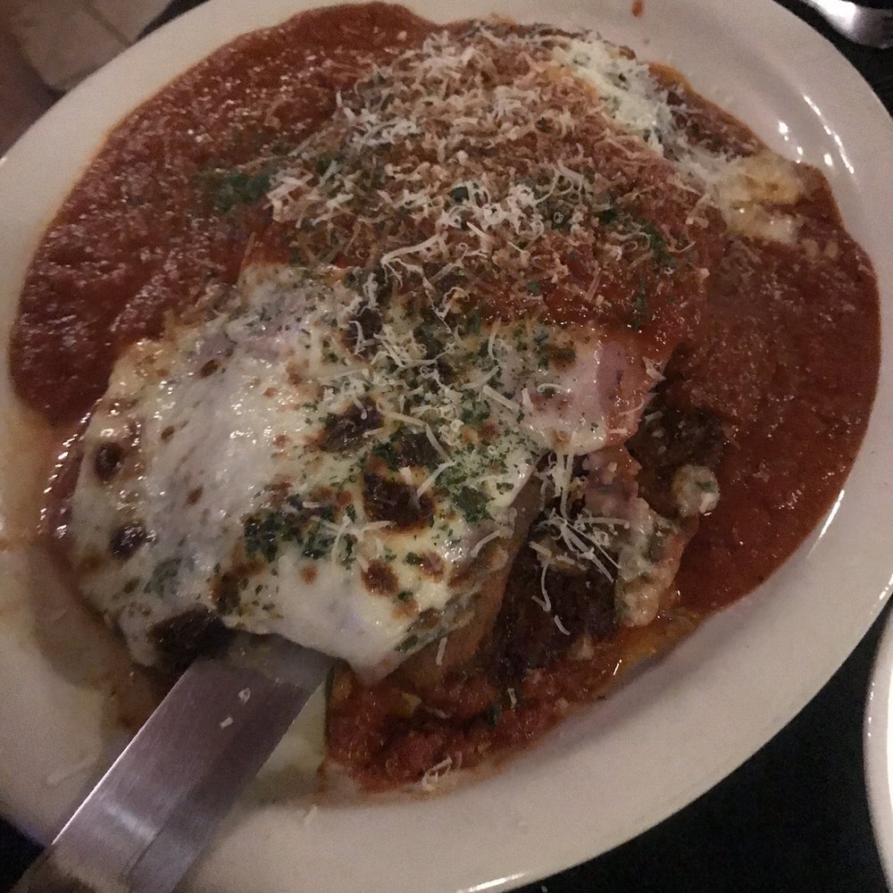 Veal & eggplant Parm Veal & eggplant Parm