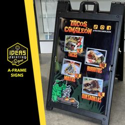 Ideas Printing and Signs - Freestanding signs for any type of business. Various models available.