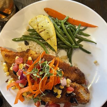 Angry Cactus - Blackened catfish - New American Near Me - San Angelo, Texas