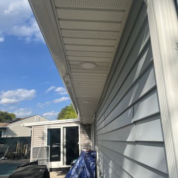 Becraft Services - New soffit and soffit lights - Excavation Services Near Me - Mystic Island, New Jersey Becraft Services - New soffit and soffit lights - Excavation Services Near Me - Mystic Island, New Jersey