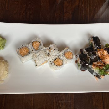 Sky Asian Cuisine - Spicy Crab and Salmon Tempura rolls - Sushi Bars Near Me - Dayton, Ohio Sky Asian Cuisine - Spicy Crab and Salmon Tempura rolls - Sushi Bars Near Me - Dayton, Ohio