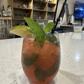 Atami Grill and Sushi - Passion fruit strawberry Rum and Voka - Sushi Bars Near Me - Kennesaw, Georgia