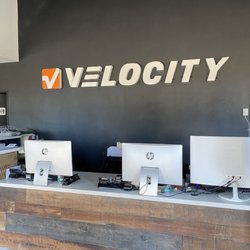Velocity Autobody - Velocity reception area