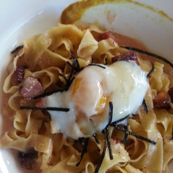 MW Restaurant - Mentaiko pasta - New American Near Me - Honolulu, Hawaii