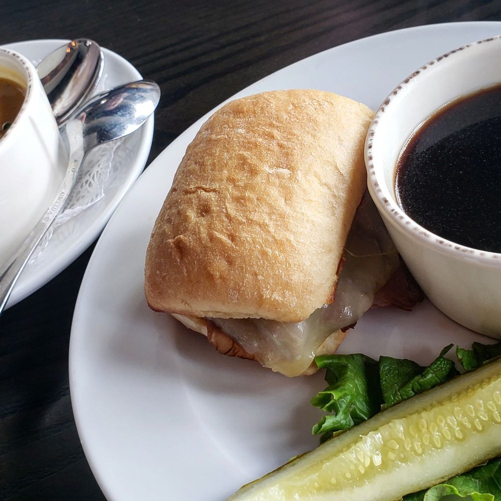 Le Peep - Aksarben Pointe - Lunch Special, Frunch Dip Sandwiche w/ Butternut Squash Soup - Breakfast & Brunch Near Me - Omaha, Nebraska Le Peep - Aksarben Pointe - Lunch Special, Frunch Dip Sandwiche w/ Butternut Squash Soup - Breakfast & Brunch Near Me - Omaha, Nebraska