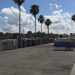Granite 4 Less - Their yard, where you see half of the vast inventory that they have.