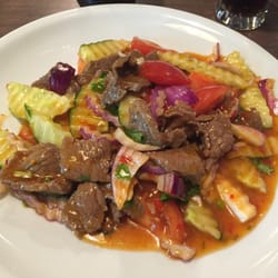 Thai-Imbiss Isarn - Rindfleischsalat