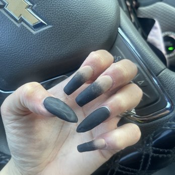 Flagstaff Nails Salon - These were the best they could do???..described as "perfect??!!"....FUCK THAT. - Nail Salons Near Me - Flagstaff, Arizona