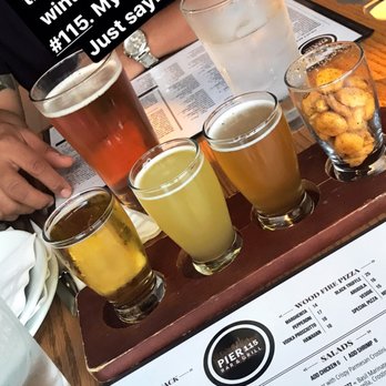 Pier 115 - Craft Beer Flights & seasoned Nuts - Sports Bars Near Me - Edgewater, New Jersey Pier 115 - Craft Beer Flights & seasoned Nuts - Sports Bars Near Me - Edgewater, New Jersey