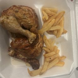 El Pollo Perucho - Pollo a la brasa (rotisserie chicken)