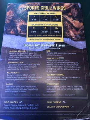 Menu photo 3 Sports Grill - Sunset Miami, FL