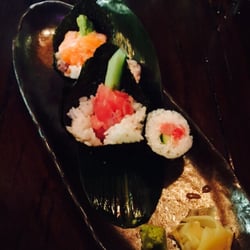 Tanuki Sushi and Sake Bar - Tuna and Salmon Sushi Roll