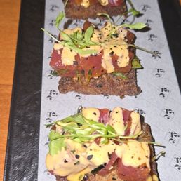 Spicy tuna crispy rice Spicy tuna crispy rice