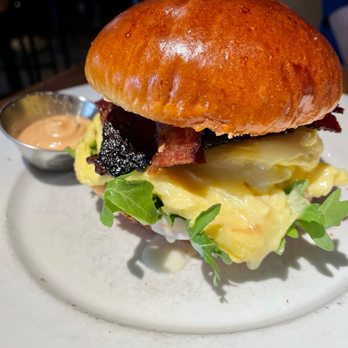 Beatrix - Bacon & Cheddar Egg Sandwich* - New American Near Me - Chicago, Illinois Beatrix - Bacon & Cheddar Egg Sandwich* - New American Near Me - Chicago, Illinois