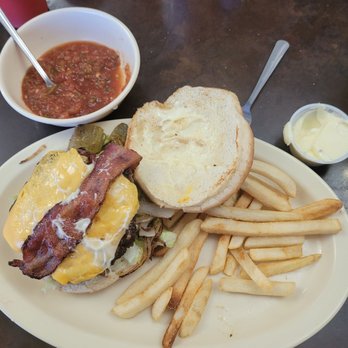 New Clock Restaurant - Ferries Special Burger. - Diners Near Me - El Paso, Texas New Clock Restaurant - Ferries Special Burger. - Diners Near Me - El Paso, Texas