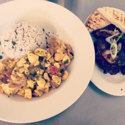 Jamrock Food - Ackee and saltfish and jerk wings!