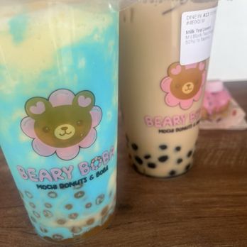 Beary Boba - Blue Pina Colada & Brown Sugar Milk Tea - Desserts Near Me - Saint Johns, Florida Beary Boba - Blue Pina Colada & Brown Sugar Milk Tea - Desserts Near Me - Saint Johns, Florida
