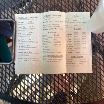 The Upper Crust Sandwich Shoppe - Menu - Delis Near Me - Riverside, California The Upper Crust Sandwich Shoppe - Menu - Delis Near Me - Riverside, California