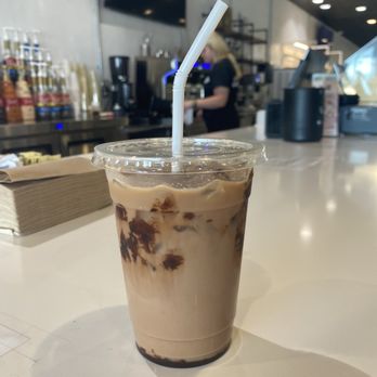 Spilt Milk - raspberry mocha ice coffee - Coffee & Tea Near Me - Ocean Isle Beach, North Carolina