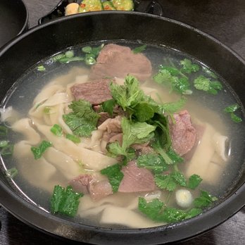 A & J Restaurant - 103. Beef Noodle Soup (clear broth) - Taiwanese Near Me - Irvine, California A & J Restaurant - 103. Beef Noodle Soup (clear broth) - Taiwanese Near Me - Irvine, California