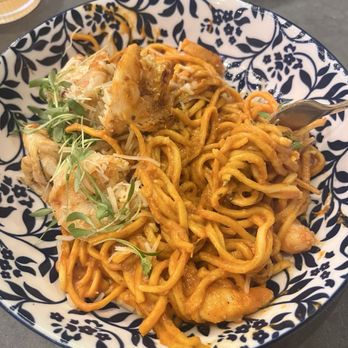 Buen Provecho - Shrimp Diabla Pasta - Mexican Near Me - Long Beach, California Buen Provecho - Shrimp Diabla Pasta - Mexican Near Me - Long Beach, California