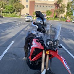 DMP Motorsports - CRF250L rally 2020 at church