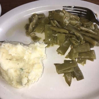 Old Mill Restaurant - Bottomless real mashed potatoes and green beans - American Near Me - Pigeon Forge, Tennessee